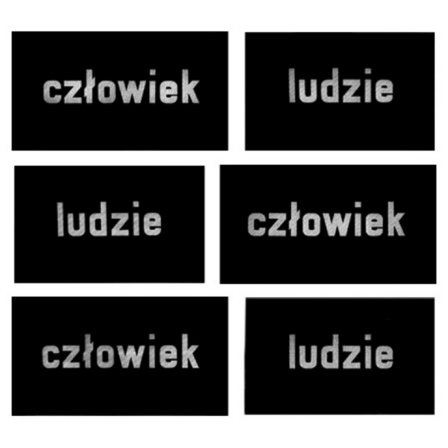 18. Bez tytułu (człowiek – ludzie) 1970-1971