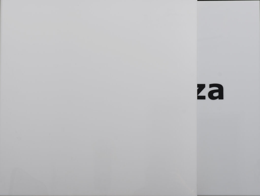 Stanisław Dróżdż, Bez tytułu (zza), wydruk, pleksi, 80,5 x 60,5 x 6,8 cm, 2008, © Fot. Sylwia Mucha | Dzięki uprzejmości FOLTA Collection