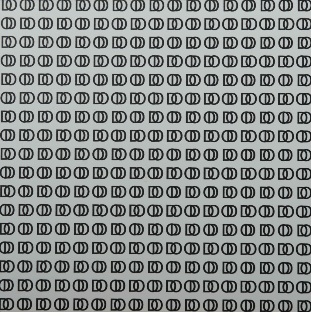 Stanisław Dróżdż, “OD DO”, wydruk, pianka, 2009, © Fot. Sylwia Mucha | Dzięki uprzejmości FOLTA Collection