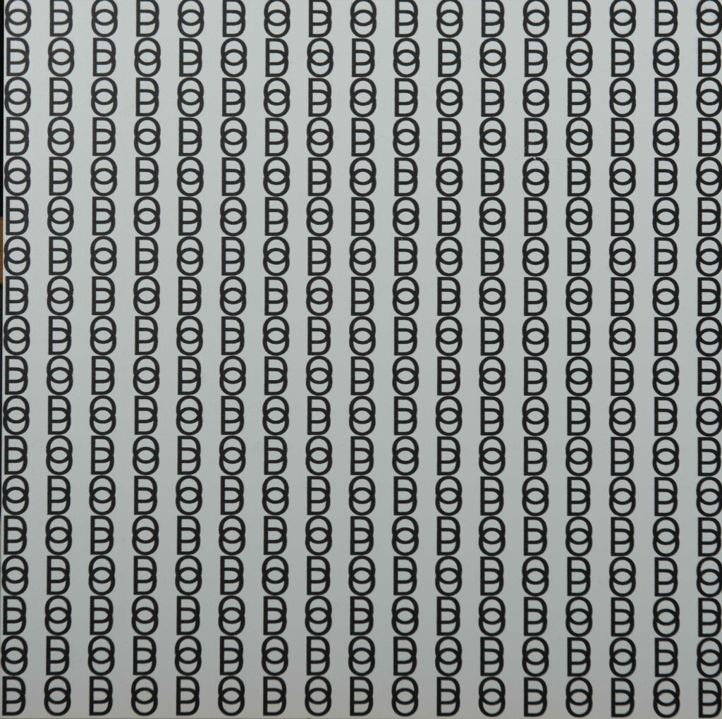 Stanisław Dróżdż, “OD DO”, wydruk, pianka, 2009, © Fot. Sylwia Mucha | Dzięki uprzejmości FOLTA Collection