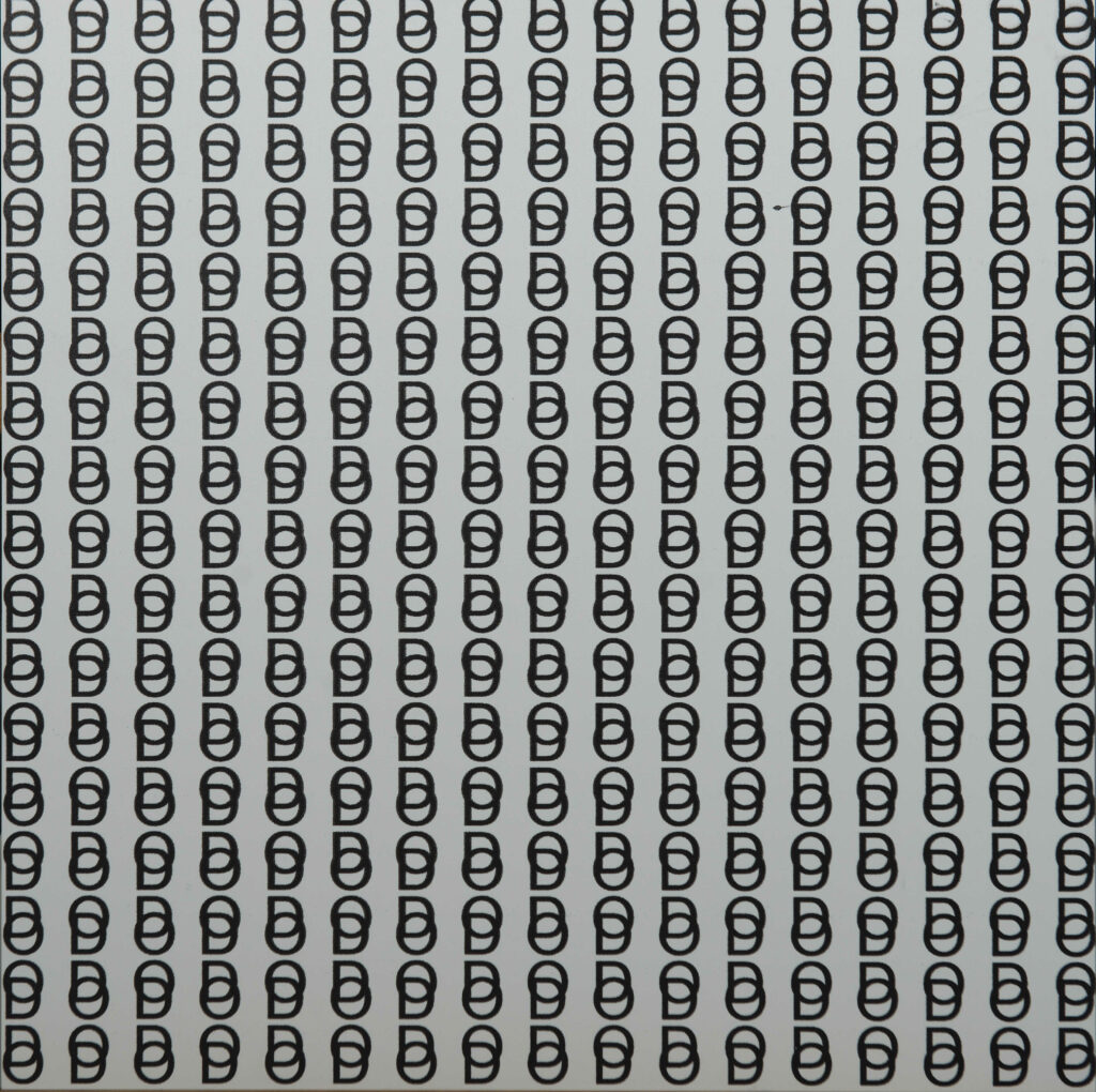 Stanisław Dróżdż, “OD DO”, wydruk, pianka, 2009, © Fot. Sylwia Mucha | Dzięki uprzejmości FOLTA Collection