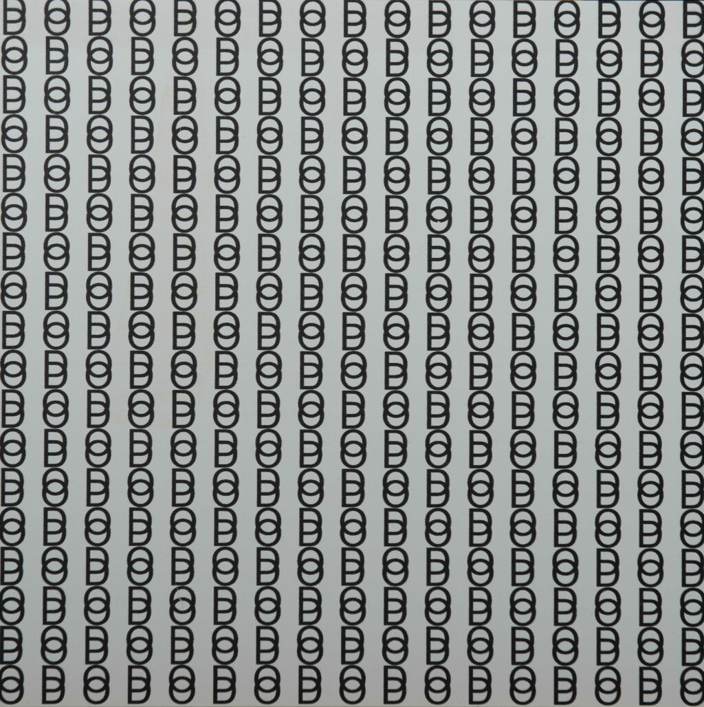 Stanisław Dróżdż, “OD DO”, wydruk, pianka, 2009, © Fot. Sylwia Mucha | Dzięki uprzejmości FOLTA Collection