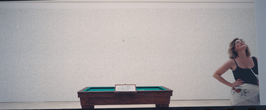 Stanisław Dróżdż, „Alea Iacta Est”, zdjęcie ekspozycji w Pawilonie Polskim. Fot. Andrzej Świetlik/Archiwum Zachęty