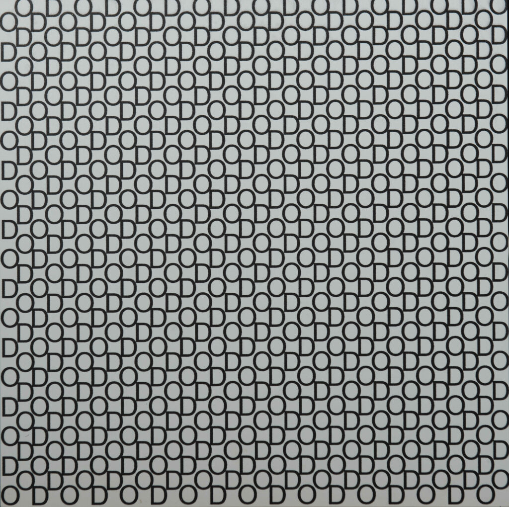 Stanisław Dróżdż, “OD DO”, wydruk, pianka, 2009, © Fot. Sylwia Mucha | Dzięki uprzejmości FOLTA Collection