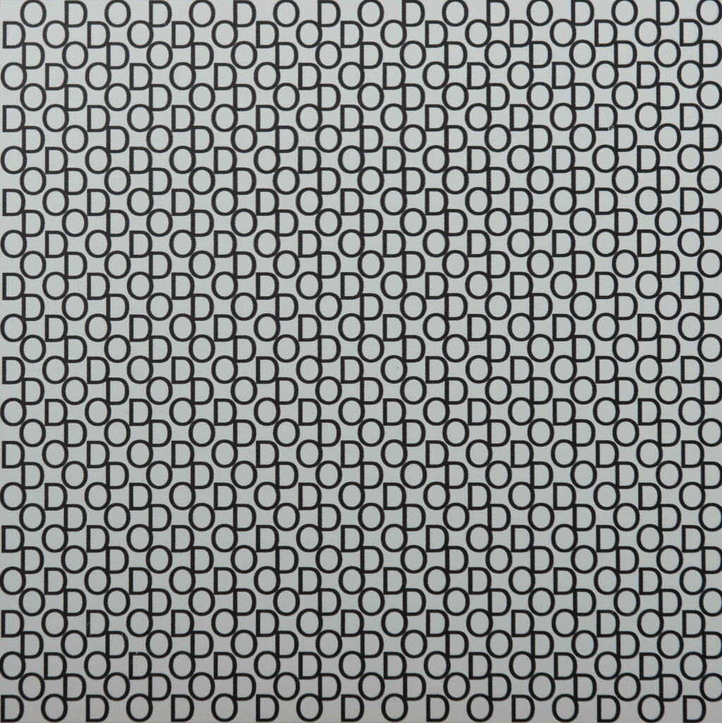 Stanisław Dróżdż, “OD DO”, wydruk, pianka, 2009, © Fot. Sylwia Mucha | Dzięki uprzejmości FOLTA Collection