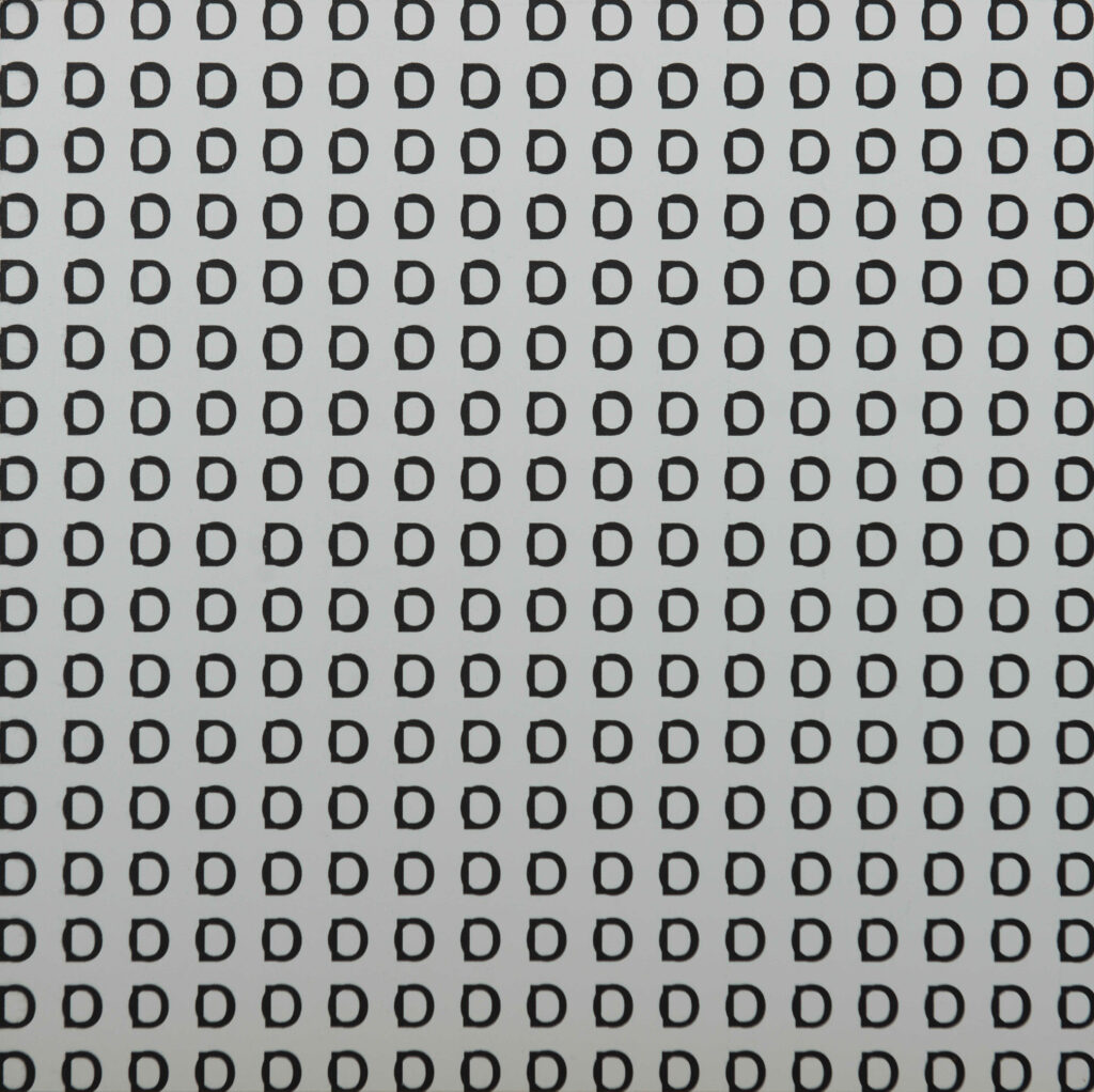 Stanisław Dróżdż, “OD DO”, wydruk, pianka, 2009, © Fot. Sylwia Mucha | Dzięki uprzejmości FOLTA Collection